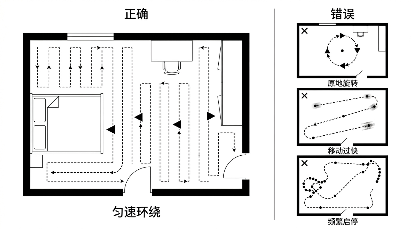 运动路径对比